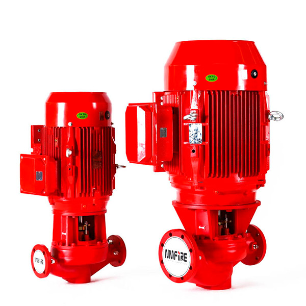 Bombas verticales en linea para mantenimiento de presion en sistemas contra incendio