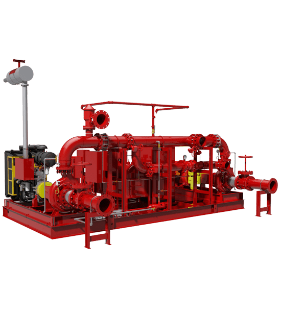 Sistema de bombas contra incendio Patterson certificado NFPA 20